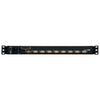 Tripp Lite 8-Port Rack Console KVM Switch w/19" LCD & 8 PS2/USB Cables 1U