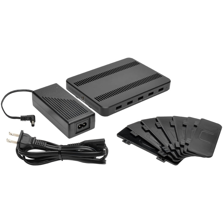 Tripp Lite 5-Port USB Fast Charging Station Hub/ Device Organizer 12V4A 48W