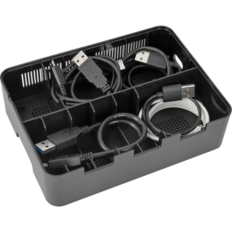 Tripp Lite 5-Port USB Fast Charging Station Hub/ Device Organizer 12V4A 48W