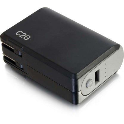 C2G 1-Port USB Wall Charger - AC to USB Adapter with Power Bank, 5V 1A Output