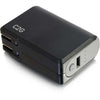 C2G 1-Port USB Wall Charger - AC to USB Adapter with Power Bank, 5V 1A Output
