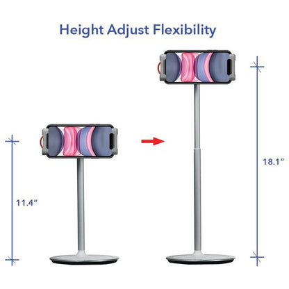 CTA Digital Height-Adjustable Desktop Tablet Stand