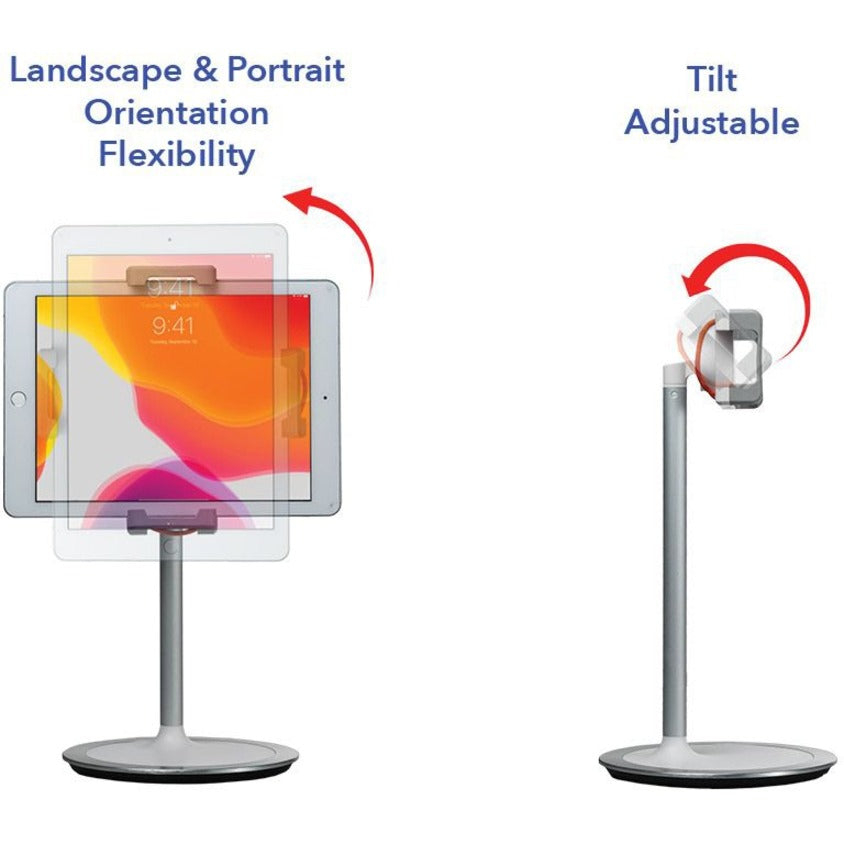 CTA Digital Height-Adjustable Desktop Tablet Stand