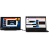 Lenovo ThinkVision M14 14" Full HD WLED LCD Monitor - 16:9 - Raven Black