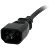 StarTech.com 1 ft. Computer Power Cord - 10-Pack