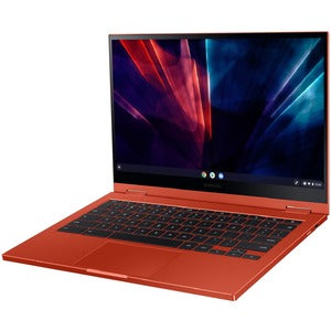 Samsung Galaxy Chromebook 2 XE530QDA-KA2US 13.3" Touchscreen 2 in 1 Chromebook - Full HD - 1920 x 1080 - Intel Celeron 5205U 1.90 GHz - 4 GB RAM - Fiesta Red