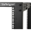 StarTech.com 25U Adjustable Depth Open Frame 4 Post Server Rack w/ Casters / Levelers and Cable Management Hooks