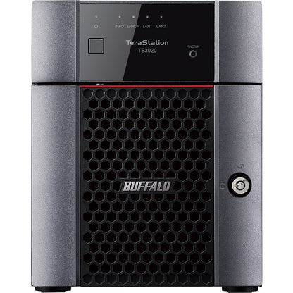 Buffalo TeraStation 3420DN Desktop 16TB NAS Hard Drives Included (2 x 8TB, 4 Bay)