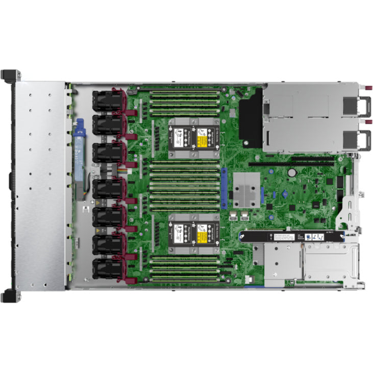 HPE ProLiant DL360 G10 1U Rack Server - 1 x Intel Xeon Silver 4208 2.10 GHz - 16 GB RAM - Serial ATA/600, 12Gb/s SAS Controller