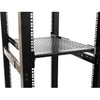 StarTech.com 2U Adjustable Mounting Depth Vented Sliding Rack Mount Shelf - 50lbs / 22.7kg