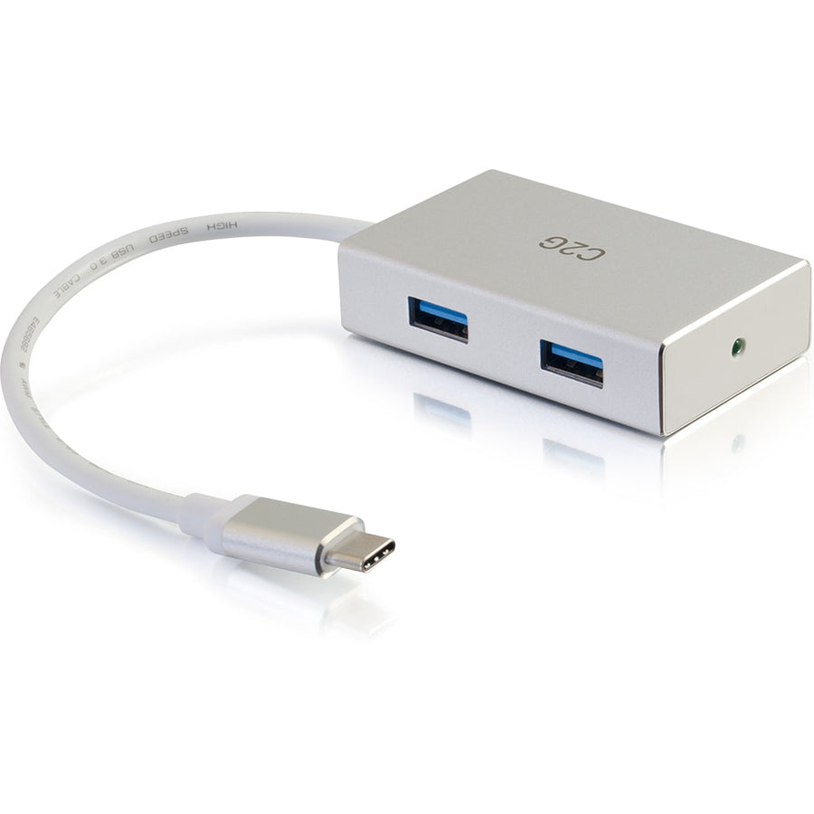C2G USB C Hub - USB C 3.0 to 4-Port USB Hub