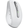Logitech MX Anywhere 3 for Mac Compact Performance Mouse, Wireless, Comfortable, Ultrafast Scrolling, Any Surface, Portable, 4000DPI, Customizable Buttons, USB-C, Bluetooth, Apple Mac, iPad, Pale Gray