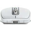 Logitech MX Anywhere 3 for Mac Compact Performance Mouse, Wireless, Comfortable, Ultrafast Scrolling, Any Surface, Portable, 4000DPI, Customizable Buttons, USB-C, Bluetooth, Apple Mac, iPad, Pale Gray