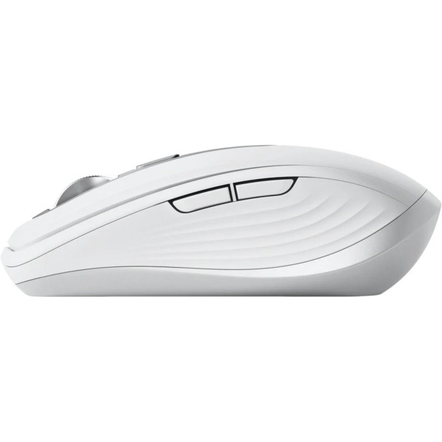 Logitech MX Anywhere 3 for Mac Compact Performance Mouse, Wireless, Comfortable, Ultrafast Scrolling, Any Surface, Portable, 4000DPI, Customizable Buttons, USB-C, Bluetooth, Apple Mac, iPad, Pale Gray