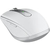 Logitech MX Anywhere 3 for Mac Compact Performance Mouse, Wireless, Comfortable, Ultrafast Scrolling, Any Surface, Portable, 4000DPI, Customizable Buttons, USB-C, Bluetooth, Apple Mac, iPad, Pale Gray