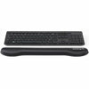 Foam Keyboard Wrist Rest - Ergonomic Wrist Support - Padded Keyboard Desk Cushion for Typing - Black Computer Hand & Arm Rest