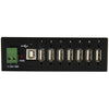 StarTech.com Mountable Rugged Industrial 7 Port USB 2.0 Hub