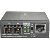 StarTech.com Multimode SC Fiber Ethernet Media Converter - 1000BASE-SX Gigabit Fiber Optic to Copper Bridge - 10/100/1000 Network - 550m