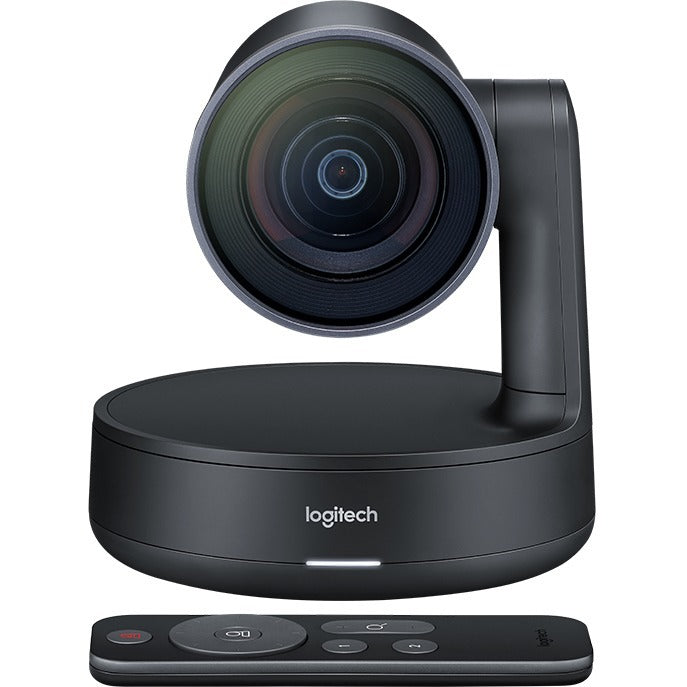 Logitech Video Conferencing Camera - 13 Megapixel - 60 fps - Matte Black, Slate Gray - USB 3.0
