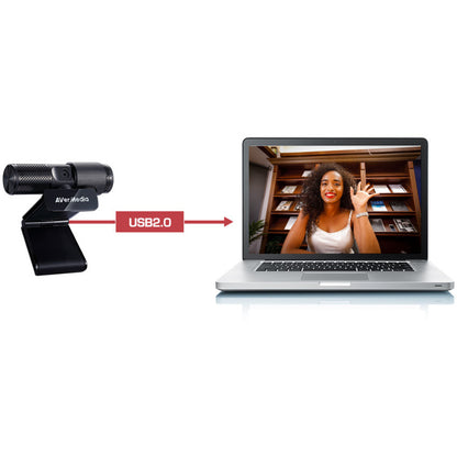 AVerMedia CAM 313 Webcam - 2 Megapixel - USB 2.0