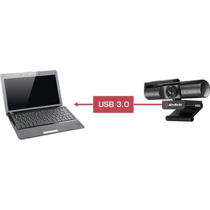 AVerMedia Live Streamer PW513 Webcam - 8 Megapixel - 60 fps - USB 3.0