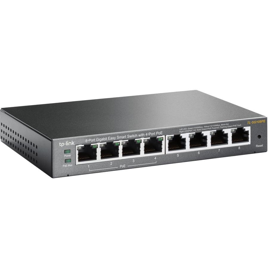 TP-Link 8-Port Gigabit Easy Smart Switch with 4-Port PoE