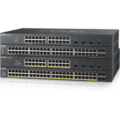 ZYXEL 24-port GbE Smart Managed PoE Switch with 4 SFP+ Uplink