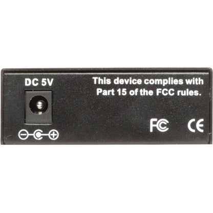 Tripp Lite Fiber Optic 10/100/1000 to 1000BaseLX SC Gigabit Multimode Media Converter 2km 1310nm