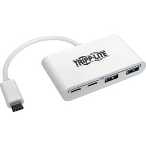 Tripp Lite 4-Port USB 3.1 Gen 1 Portable Hub USB-C to x2 USB-A and x2 USB-C