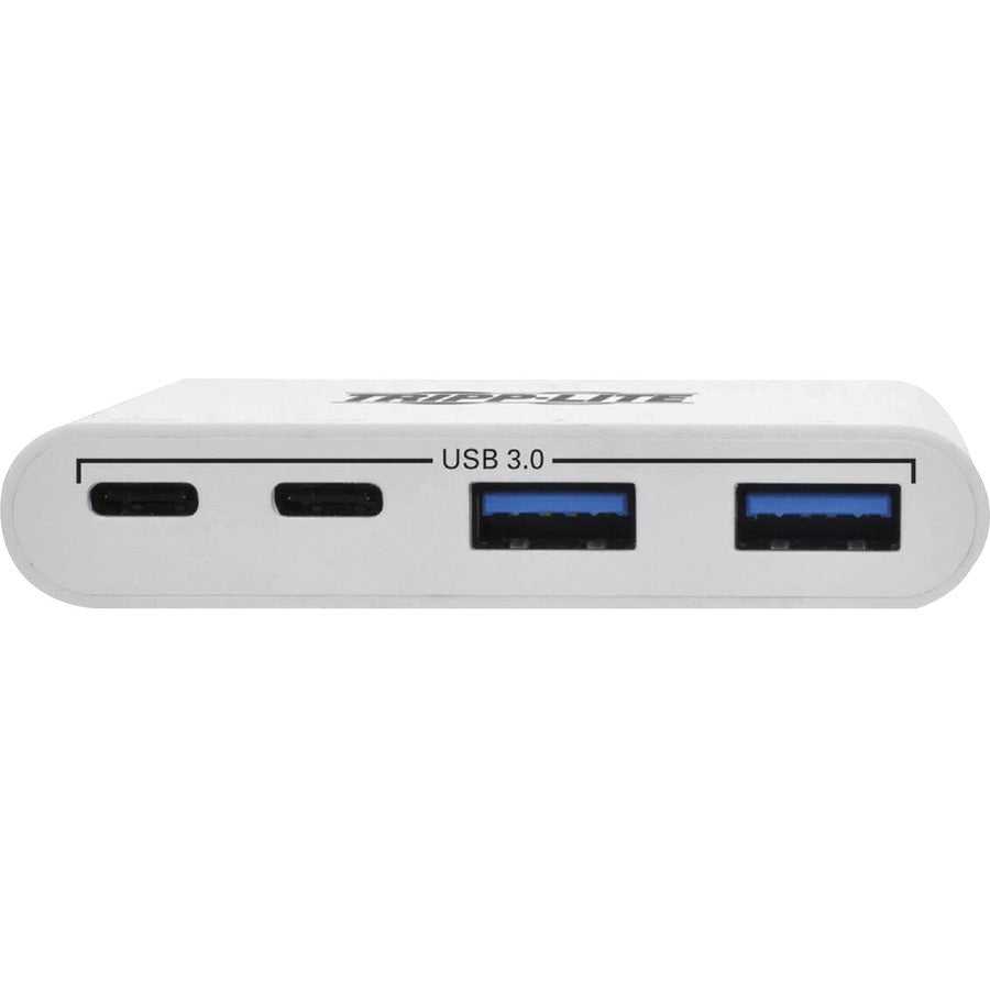 Tripp Lite 4-Port USB 3.1 Gen 1 Portable Hub USB-C to x2 USB-A and x2 USB-C