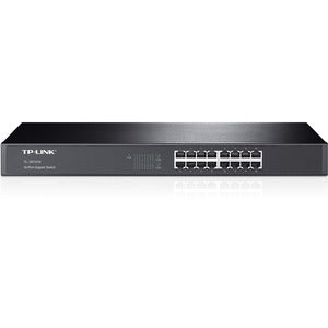TP-LINK TL-SG1016 10/100/1000Mbps 16-Port Gigabit 19-inch Rackmountable Switch, 32Gbps Capacity