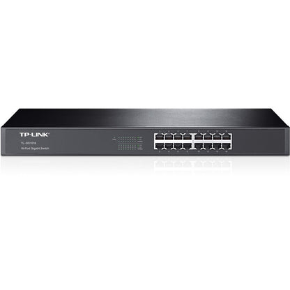TP-LINK TL-SG1016 10/100/1000Mbps 16-Port Gigabit 19-inch Rackmountable Switch, 32Gbps Capacity