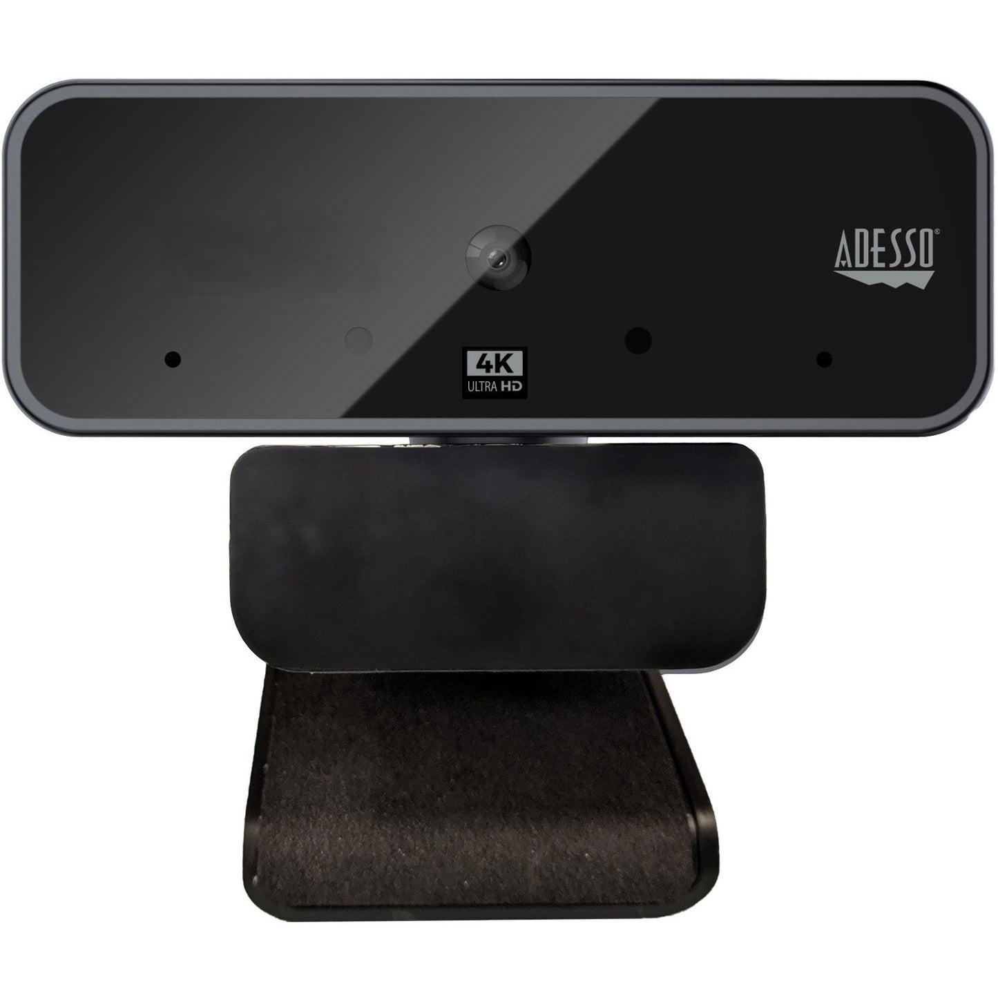 Adesso CyberTrack H6 4K Ultra HD Webcam - 8 Megapixel - 30 fps - USB 2.0 - Fixed Focus - Tripod mount - Privacy shutter