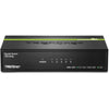 TRENDnet 5-Port Unmanaged Gigabit GREENnet Desktop Metal Switch, Ethernet-Network Switch, 5 x Gigabit Ports, Fanless, 10 Gbps Switching Fabric, Lifetime Protection, Black, TEG-S50g