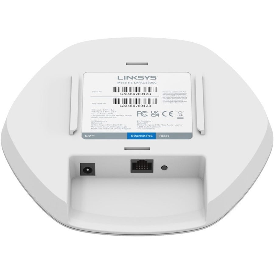 Cloud Managed AC1300 WiFi 5 Indoor Wireless Access Point TAA Compliant