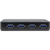 StarTech.com 4-Port USB 3.0 Hub plus Dedicated Charging Port - 1 x 2.4A Port - Desktop USB Hub and Fast-Charging Station