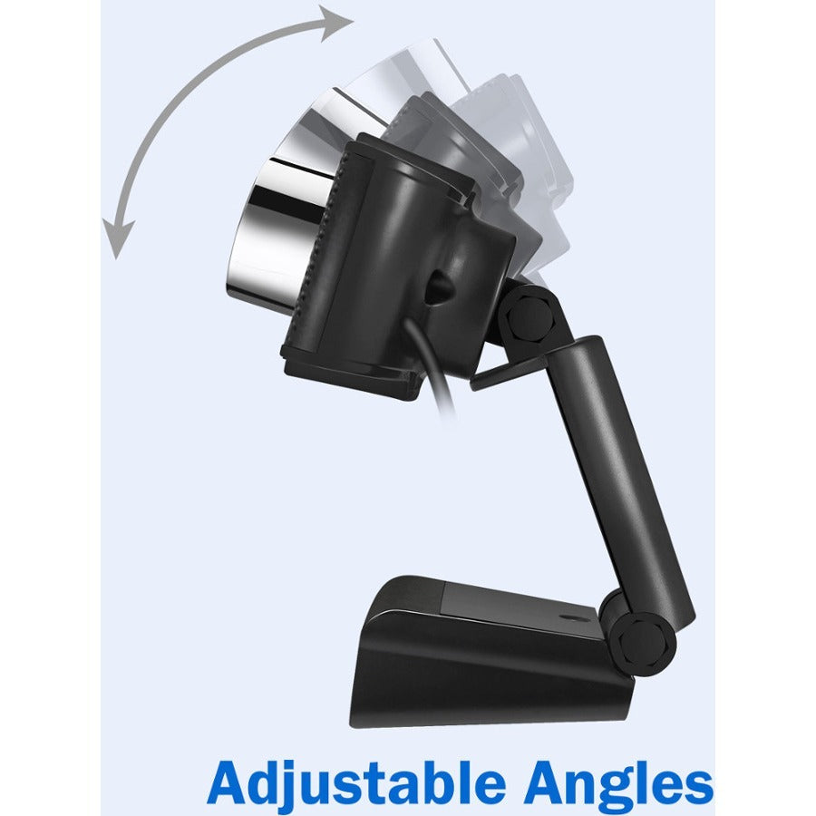 Adesso CyberTrack H3 Webcam - 1.3 Megapixel - 30 fps - Black, Red - USB 2.0