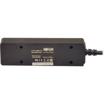 Tripp Lite Portable USB 3.0 SuperSpeed Mini Hub - 4-Port
