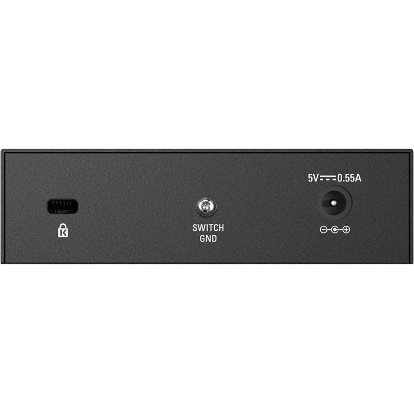 D-Link DES-105 5-Port 10/100 Unmanaged Metal Desktop Switch