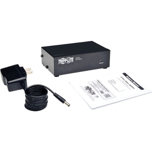Tripp Lite 2-Port VGA / SVGA Video Splitter Signal Booster High Resolution Video