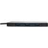Tripp Lite 4-Port Portable Slim USB 3.0 Superspeed Hub w/ Built In Cable