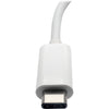 Tripp Lite 3-Port USB-C to USB-A Hub Portable w/ Gigabit Ethernet Port RJ45