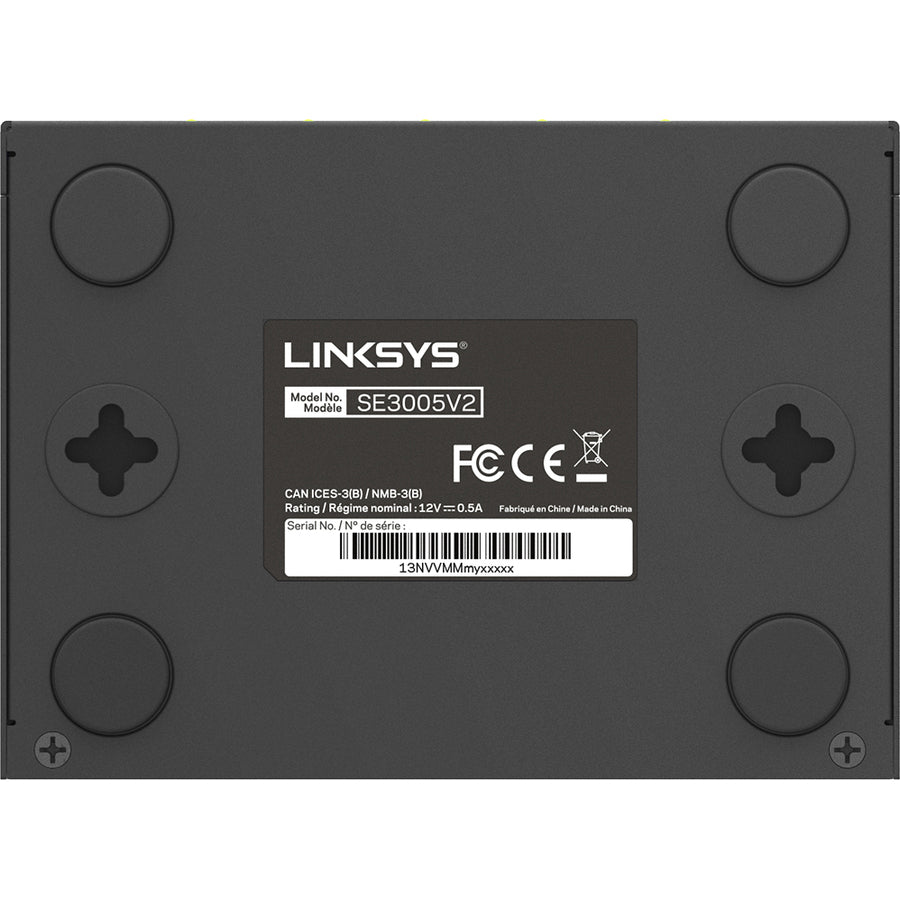 Linksys SE3005 Gigabit 5-Port Ethernet Switch