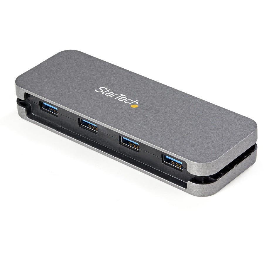 StarTech.com 4 Port USB C Hub - 4x USB-A - 5Gbps USB 3.0 Type-C Hub (USB 3.2/3.1 Gen 1) - Bus Powered - 11" Long Cable w/ Cable Management