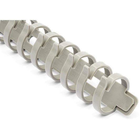 StarTech.com Cable Management Raceway Spine Vertebrae 3/4"(20mm)W x 1/2"(14mm)H, 20"(0.5m) length, Network Cord Hider/Wire Duct, UL Listed