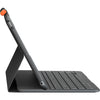 Logitech Slim Folio Keyboard/Cover Case Apple, Logitech iPad (7th Generation) Tablet - Graphite
