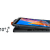 Logitech Slim Folio Keyboard/Cover Case Apple, Logitech iPad (7th Generation) Tablet - Graphite