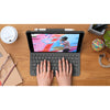 Logitech Slim Folio Keyboard/Cover Case Apple, Logitech iPad (7th Generation) Tablet - Graphite