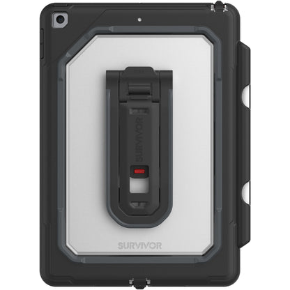 Griffin Survivor Endurance Carrying Case for 10.2" Apple, Logitech iPad (8th Generation), iPad (7th Generation) Tablet - Black