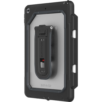 Griffin Survivor Endurance Carrying Case for 10.2" Apple, Logitech iPad (8th Generation), iPad (7th Generation) Tablet - Black